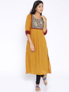 A-line Anarkali