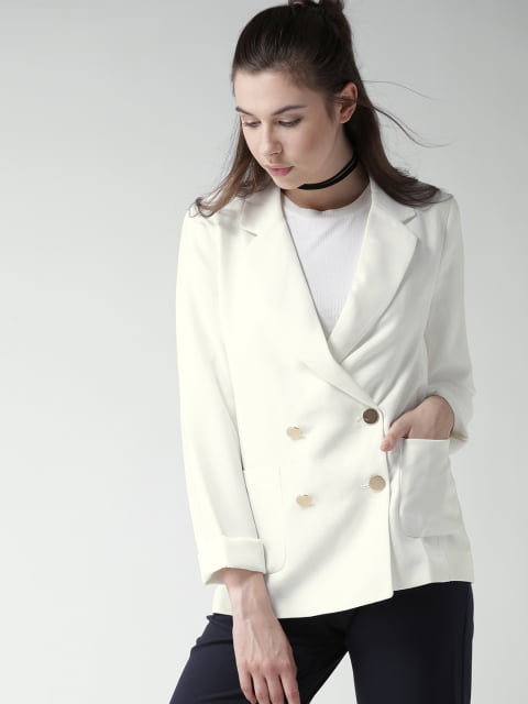 Double Breasted Women Blazer - Infifashion