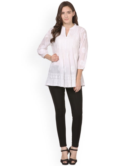 white pants for kurtis