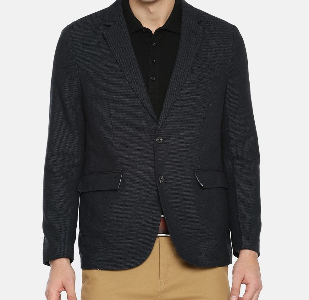 Blazer with Polo T-shirt