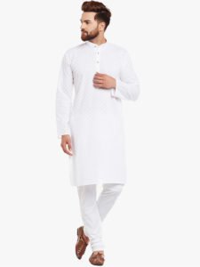 white-kurta - Republic Day Outfit Ideas