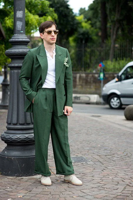 1. Baggy Tailored Suiting - Men's Fashion Trends