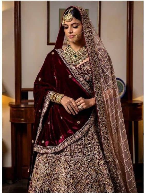 25 trending yet creative ways to get your wedding lehenga framed