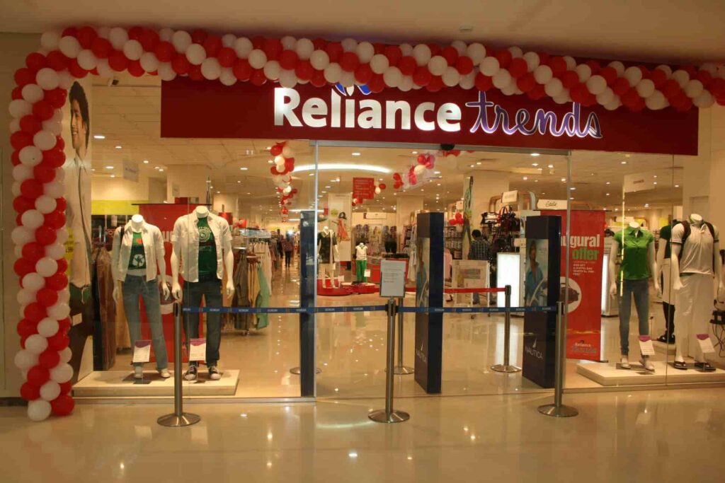 Reliance Trends  - Ethnic wear brands in India