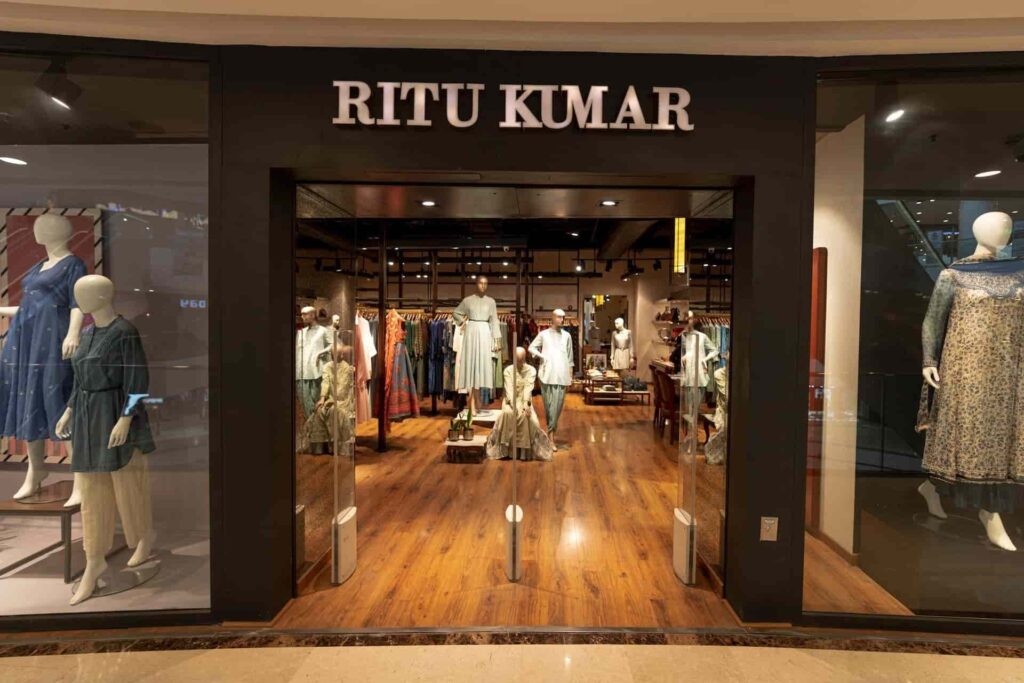 Ritu Kumar  - Ethnic wear brands in India