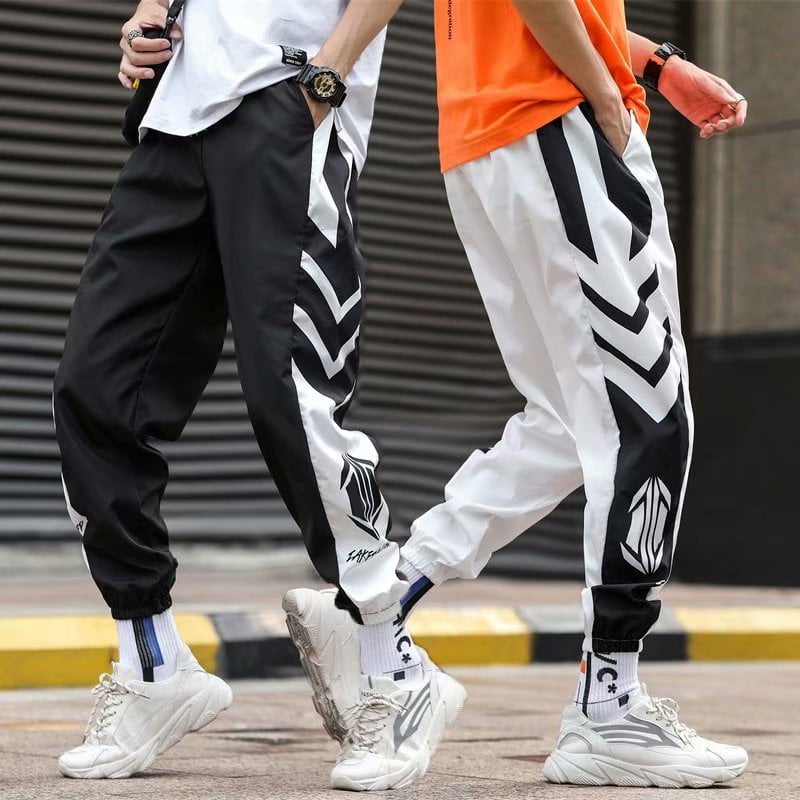 polyester track pants