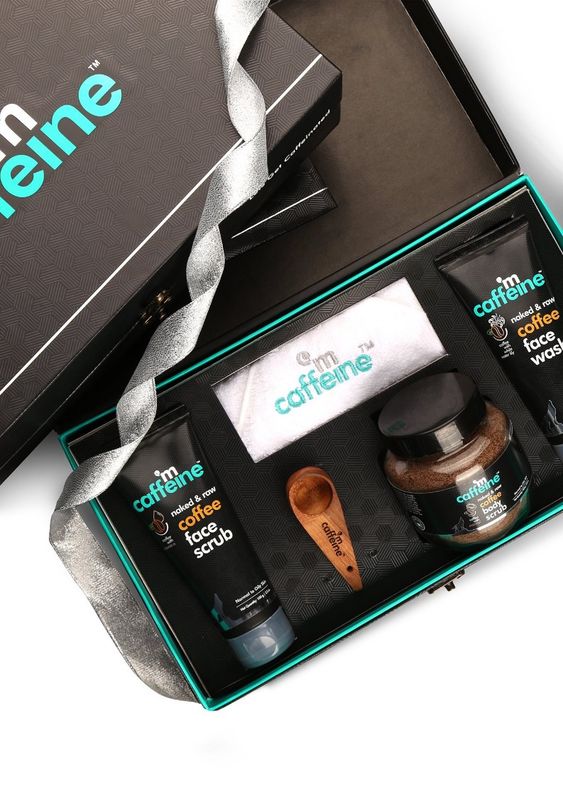 MCaffeine Skin Care Gift Kit in Coffee Flavour