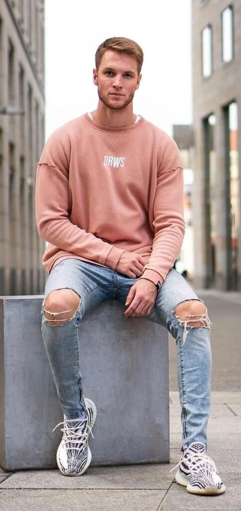 Sweatshirt outfit outlet men