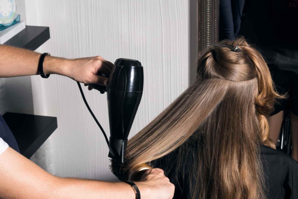 2. Avoid Blow Dry Styling