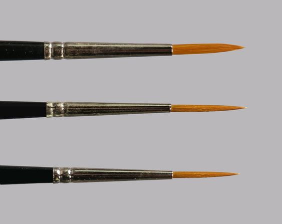 3. Rigger Brush - Types of Paintbrushes