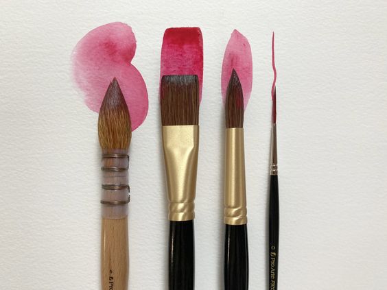 Best 10 Types of Paintbrushes Every Artist Must Own - Types of Paintbrushes