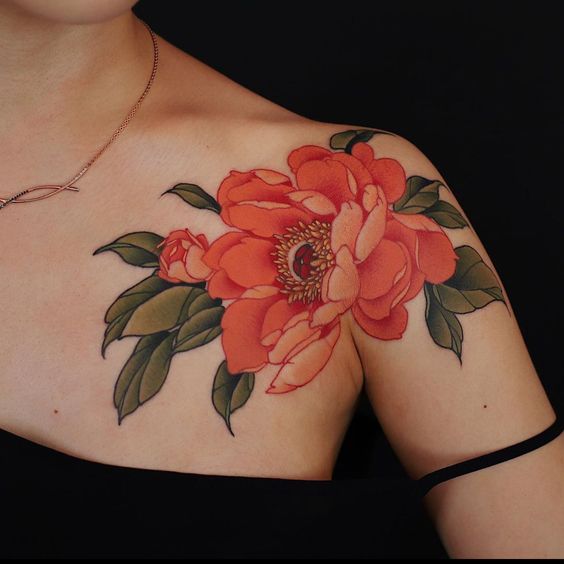 14. Floral Tattoos