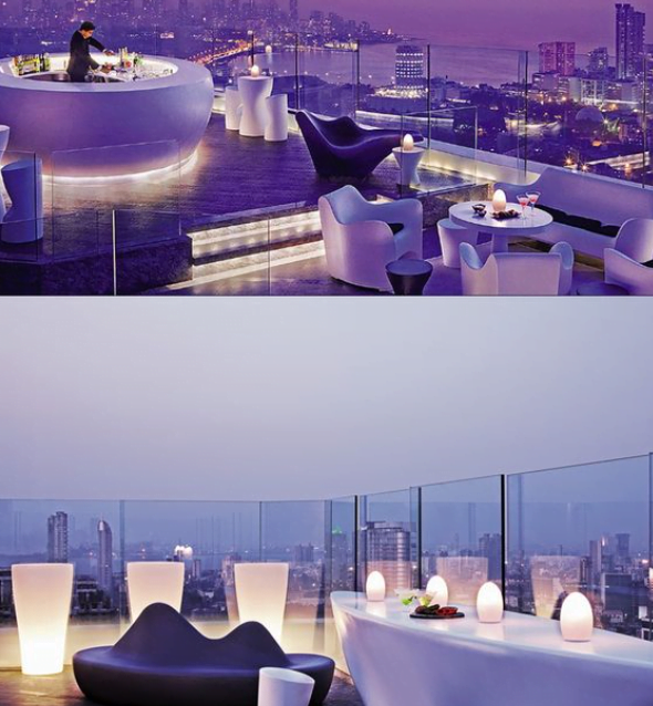5. AER Rooftop Bar, Worli - Romantic Restaurants in Mumbai