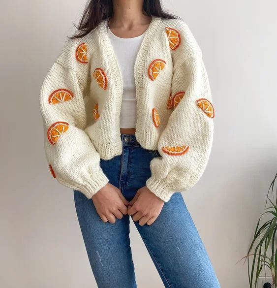 7. Cardigan jacket 7. Cardigan jacket