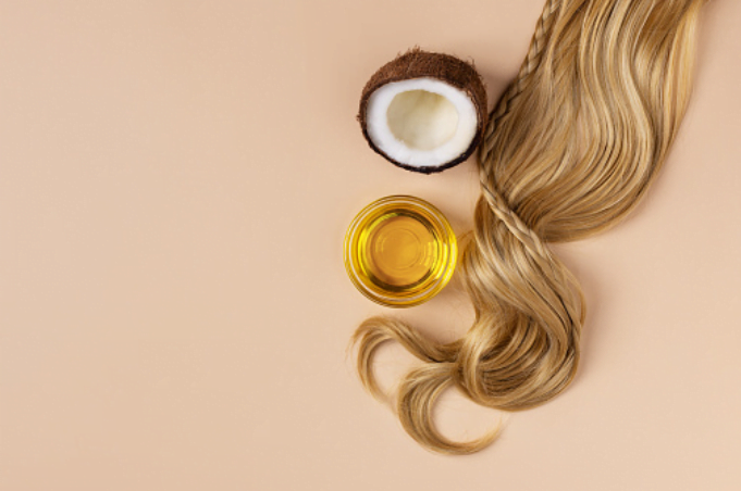 b. Benefits of Coconut Oil on Hair