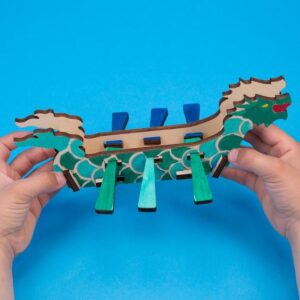Make a dragon boat craft