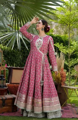 Ankle-Length Anarkali Dress