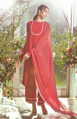 Chiffon Anarkali Dress
