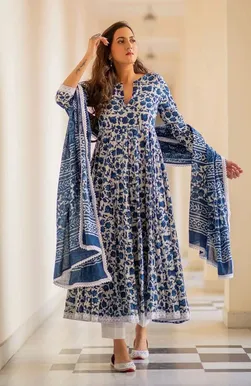 Cotton Anarkali Dress