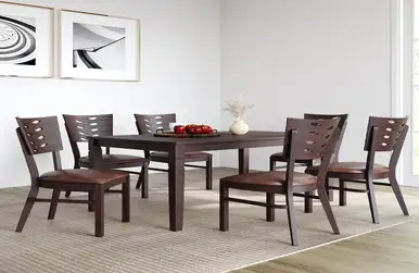 Six Seater Dining Table Set
