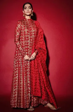 Floor-Length Anarkali Dress