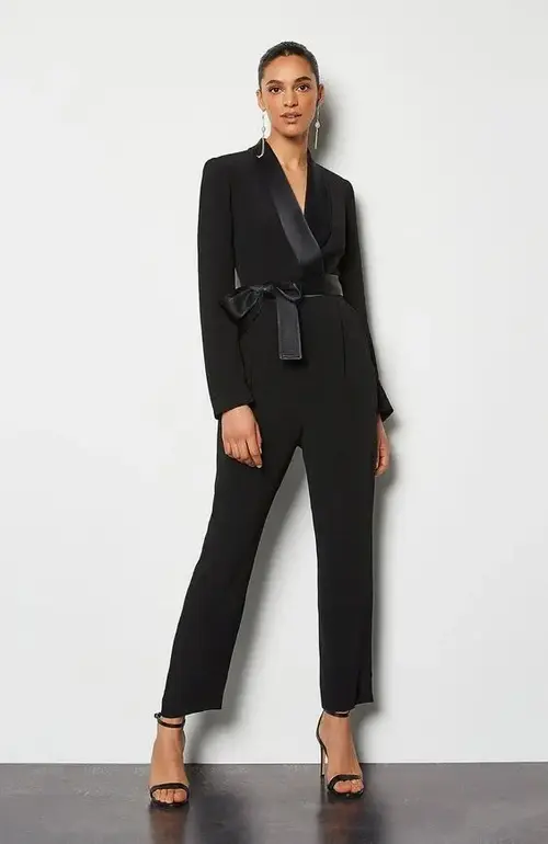 Girl Wearing Tailored Jumpsuit - Latest Fashion Trends For Women