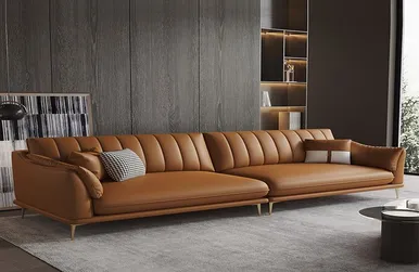 Leather Sofa Set