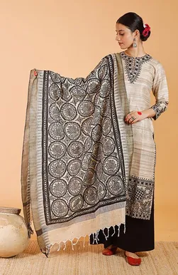 Madhubani Dupatta