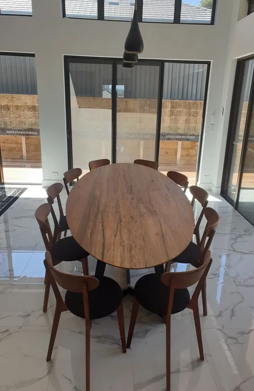 Oval Top Dining Table