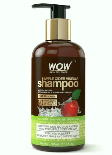 WOW Apple Cider Shampoos for damaged hair 