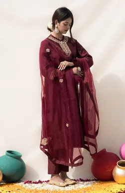 Zardosi Work Dupatta