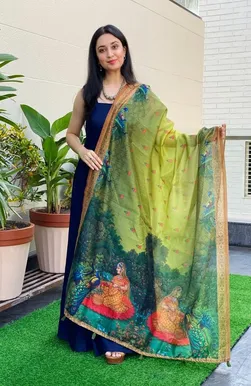 Digitally Printed Dupatta