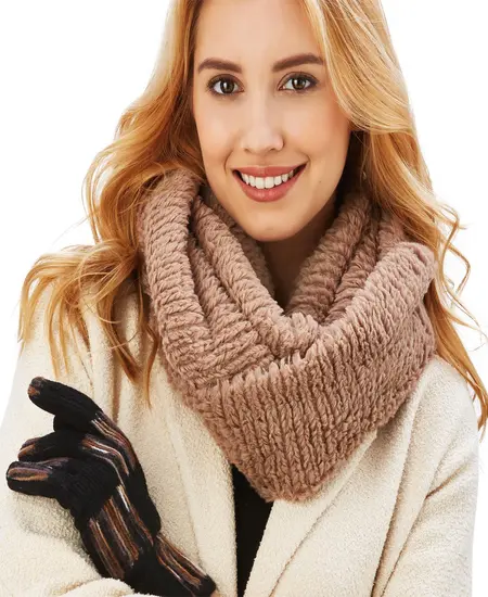 Faux Infinity Scarf