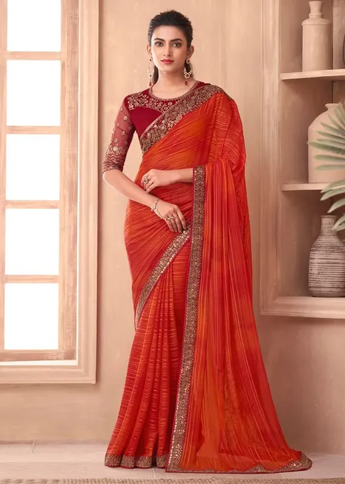 Sarees in Festive Colors