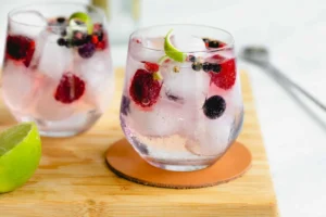 Christmas Cocktails - Berry Gin and Tonic
