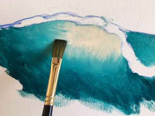 Wave Brush - Types of Paint Brush