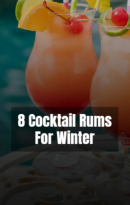 Cocktail Rums for Winter Recipes Banner Image