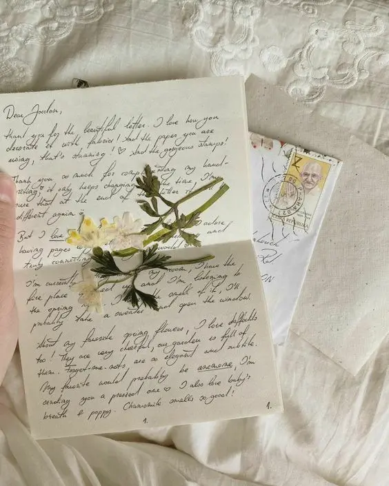 Handwritten Love Letter -  Long Distance Valentine's day Ideas