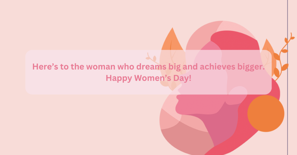 17. Motivational Wishes - Women's Day wishes to colleagues