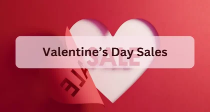Valentine's Day Sale Banner Image
